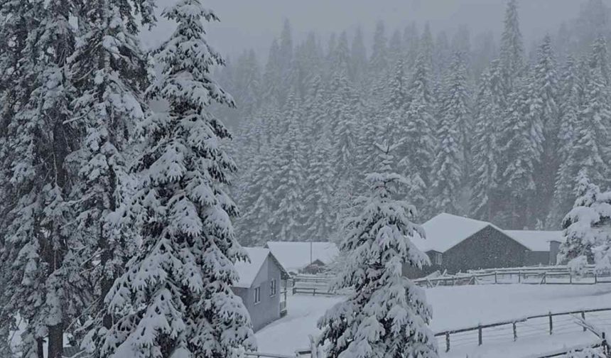 Yüksek Kesimler Beyaza Büründü!