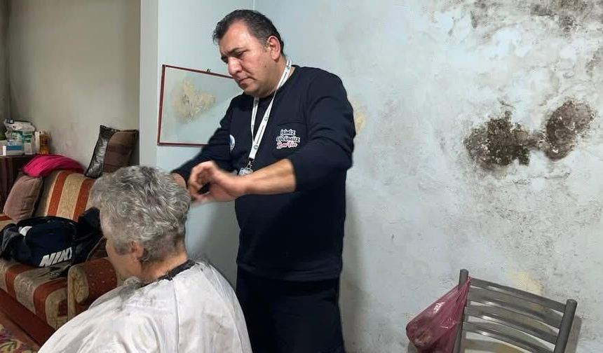 Komşuda Evde Traşlama!