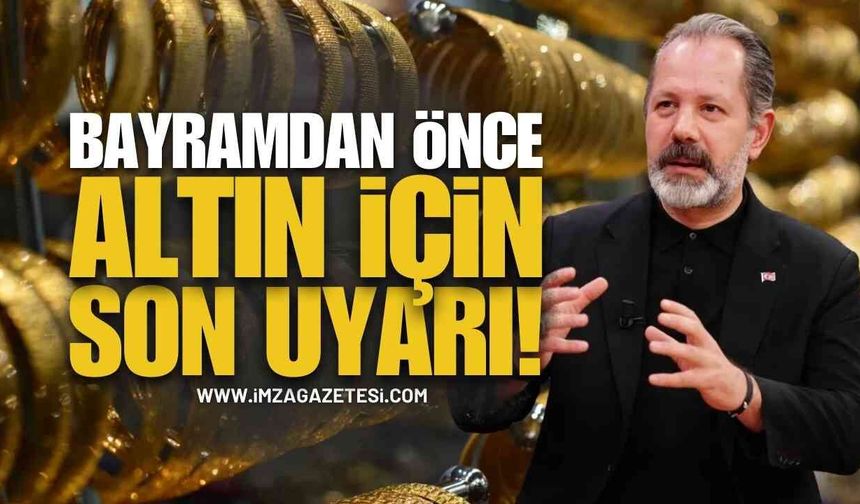 İslam Memiş’ten Bayram Öncesi Kritik Altın ve Borsa Uyarısı: "Fırtına Öncesi Sessizlik!"