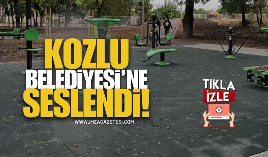 Kozlu Belediyesi'ne Seslendi...