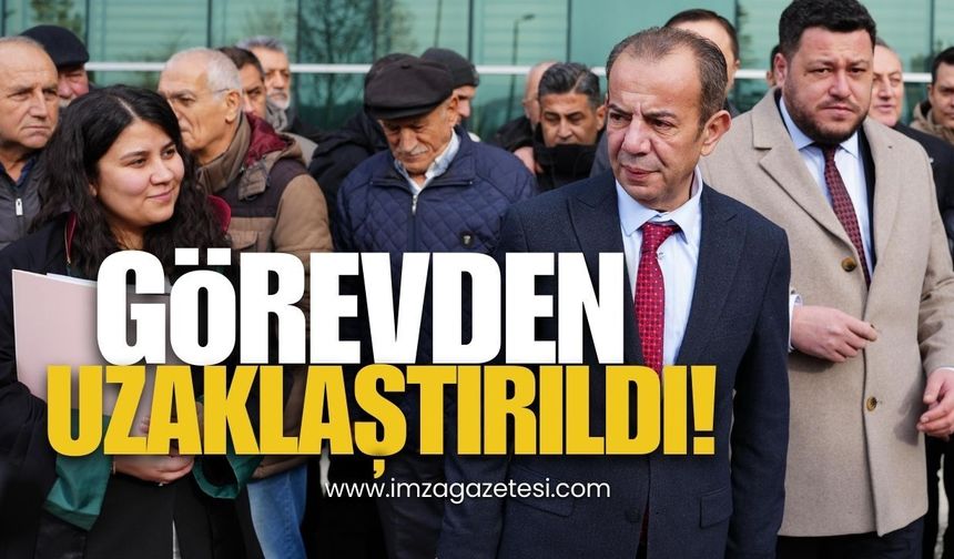 Tanju Özcan Görevden Uzaklaştırıldı!