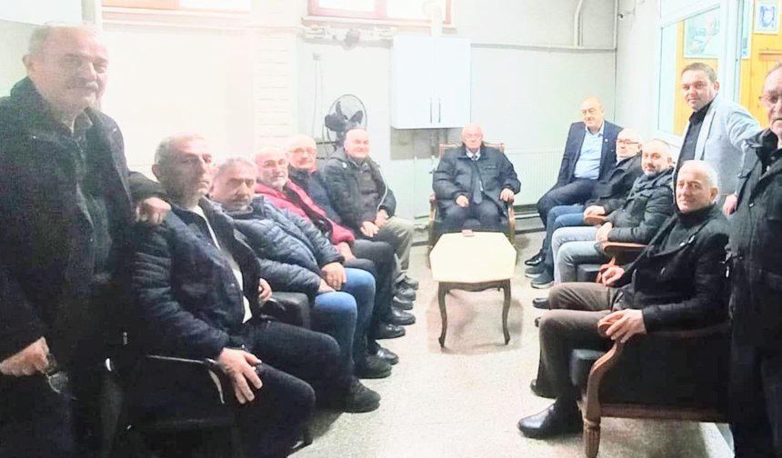 İYİ Parti Heyeti Devrek’te İş İnsanlarıyla Buluştu