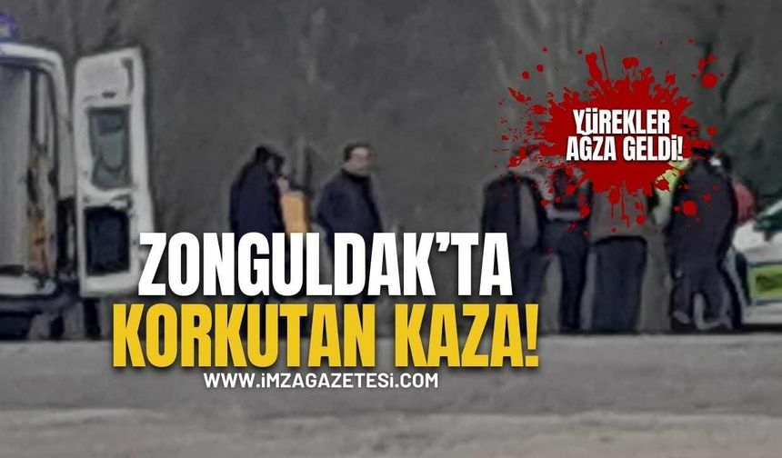 Zonguldak'ta Korkutan Kaza!