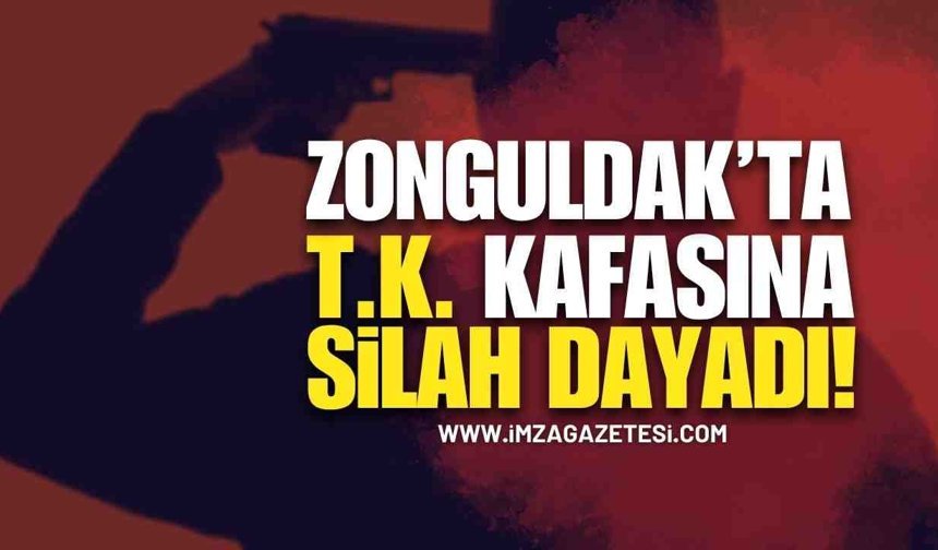 Alaplı’da Korku Dolu Dakikalar: Elindeki Silahı 1,5 Saatte Bıraktı!