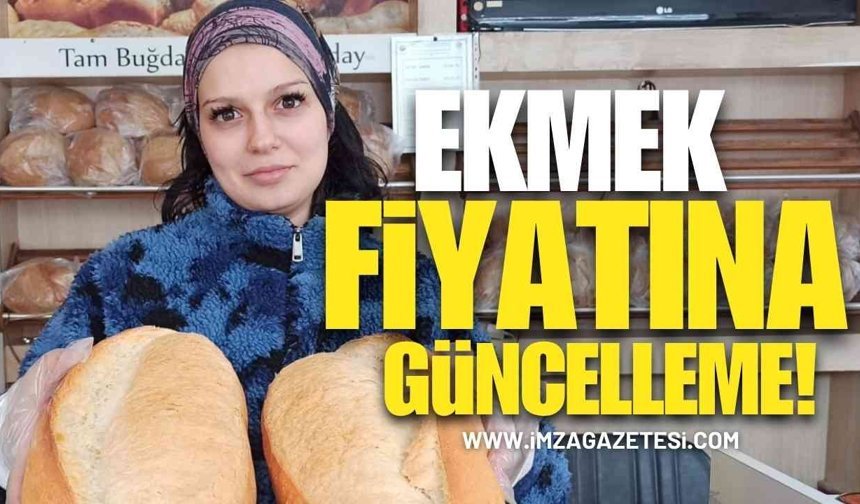Zonguldak'ın İlçesinde Ekmek Fiyatlarına Yeniden Güncelleme