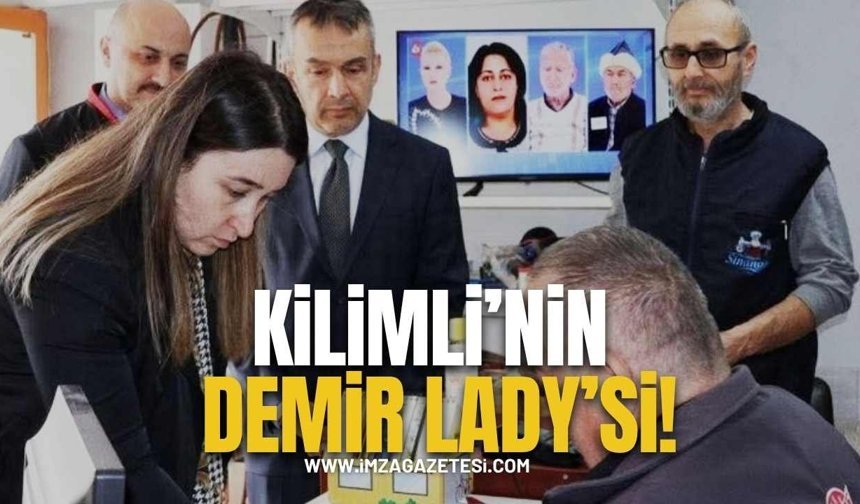 Kilimli’nin Demir “Lady” si!