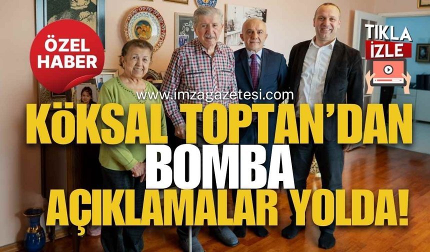 Köksal Toptan’dan Bomba Açıklamalar Yolda! İmza Gazetesi’nden Duayene Ziyaret!