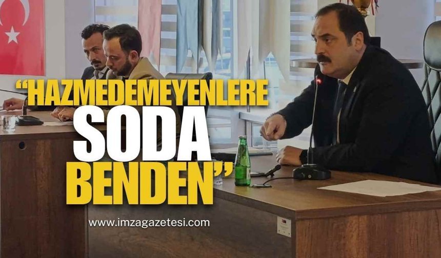 Kozlu Belediye Başkanı Altuğ Dökmeci’den Sert Cevap: "Hazmedemeyenlere Soda Benden"