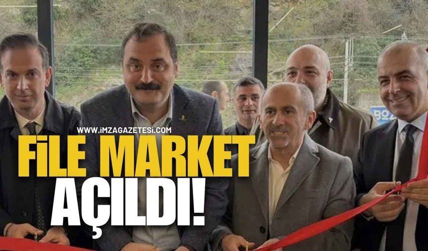 Kozlu’da File Market Hizmete Açıldı!