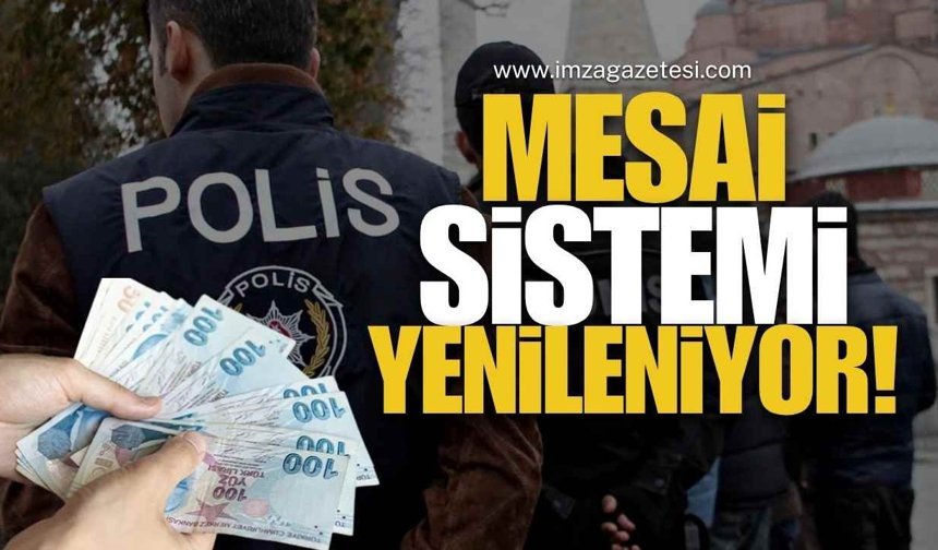 Polislerin Mesai Sistemi Yenileniyor!