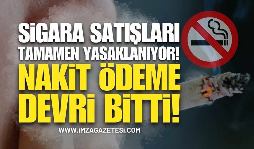 Satışlar Tamamen Yasaklanıyor, Nakit Ödeme Devri Bitiyor!
