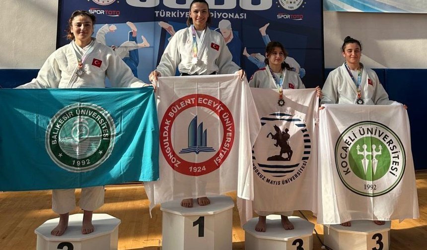 BEUN Judo Takımı ve Sporcuları Türkiye Şampiyonası’na Damga Vurdu