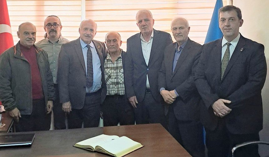 Türk Ocakları Zonguldak Şubesinde 39 Yıl Sonra Anlamlı Buluşma