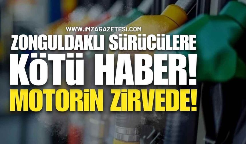 Zonguldaklı Sürücülere Kötü Haber!