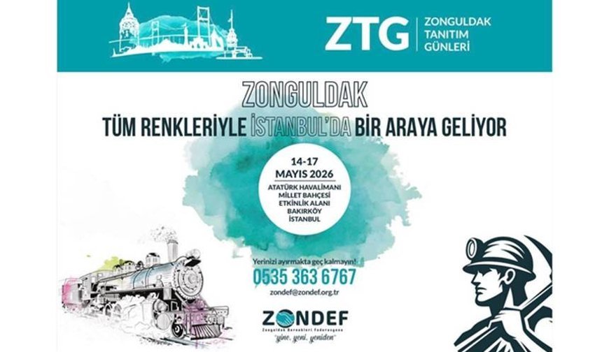 Zonguldak Tüm Renkleriyle İstanbul'da Bir Araya Geliyor!