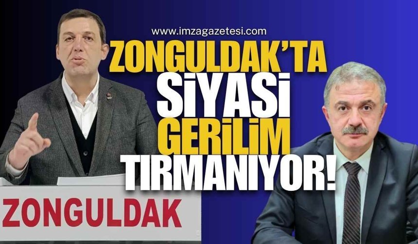 Zonguldak'ta  Siyasi Gerilim Tırmanıyor! Turhan’dan MHP’ye Çok Sert Yanıt