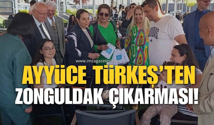 Alparslan Türkeş'in Kızı, İYİ Parti Genel Başkan Yardımcısı Ayyüce Türkeş Taş’tan Zonguldak ve Ereğli’ye Çıkarma!