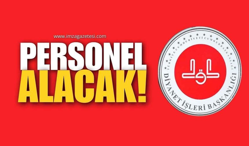 Diyanet İşleri Başkanlığı Personel Alacak