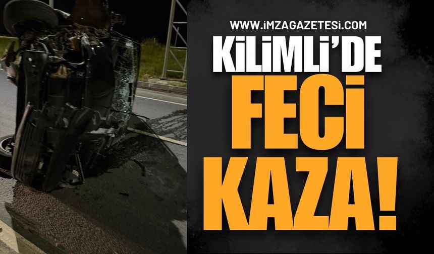 Kilimli’de Feci Kaza!