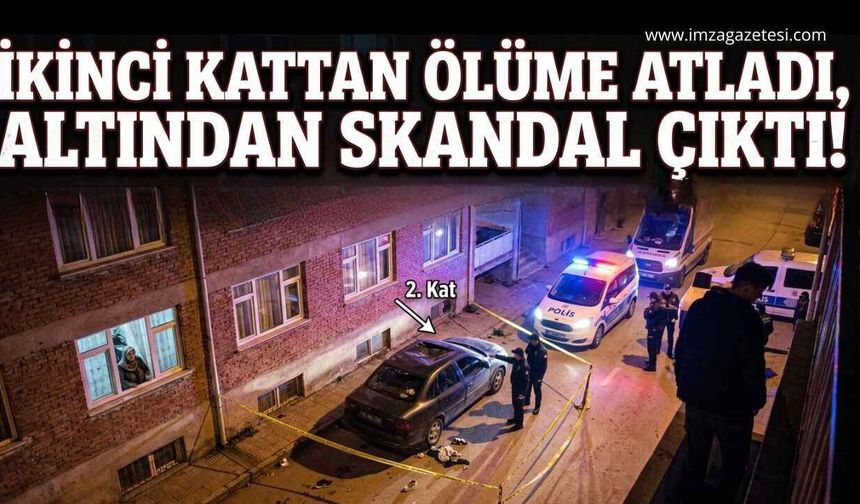 İkinci Kattan Ölüme Atladı, Altından Skandal Çıktı!