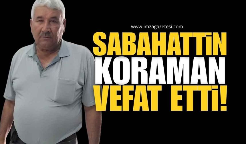Komşudan Komşusuna Acı Haber!
