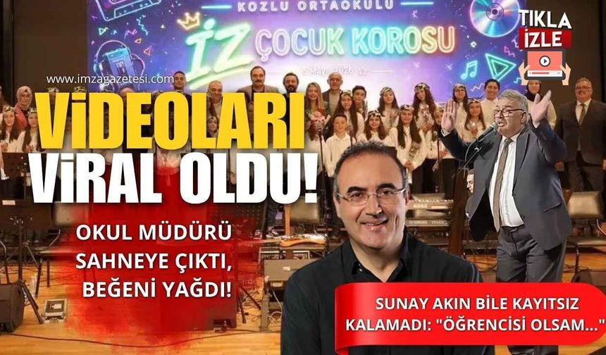 Kozlu Ortaokulu'nun Videosu Viral Oldu! Okul Müdürü Sahneye Çıktı, Beğeni Yağdı!