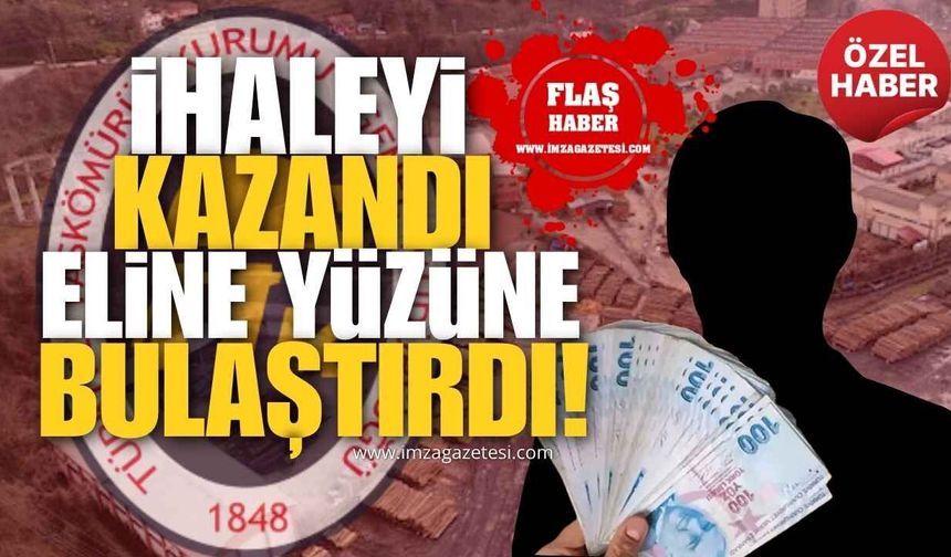 TTK’yı Yüzüstü Bıraktı! TTK’nın İhalesini Kazandı Eline Yüzüne Bulaştırdı!