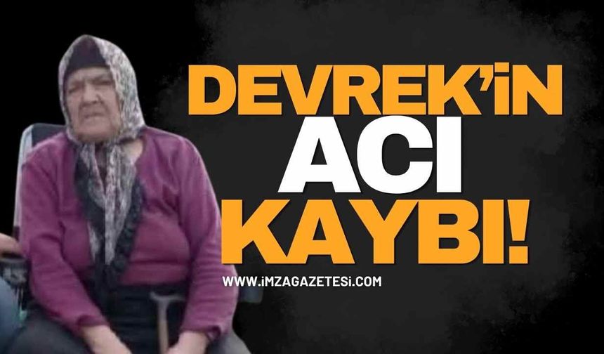 Devrek’in Acı Kaybı!