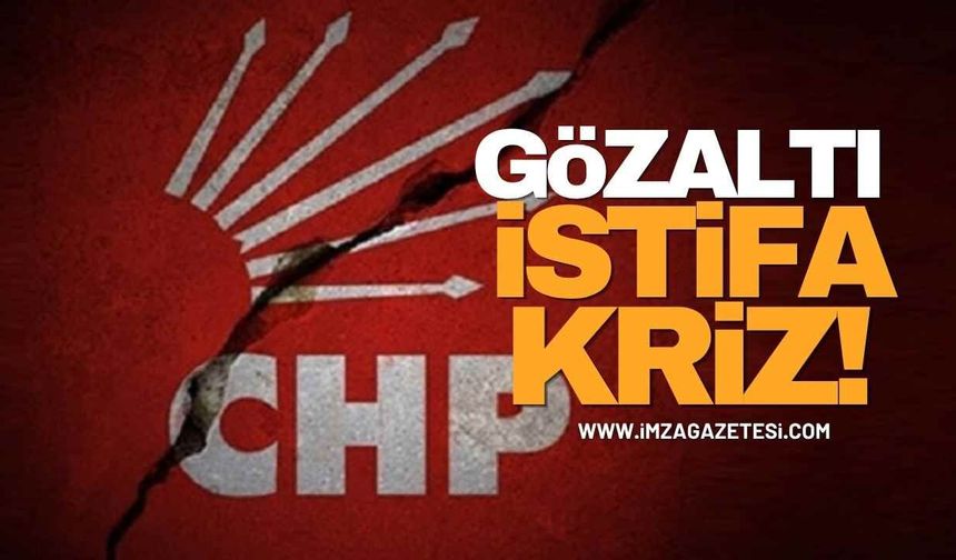 CHP’de Sarsıcı Gelişmeler! Gözaltı İddiası, İstifalar Ve Tüzük Krizi!