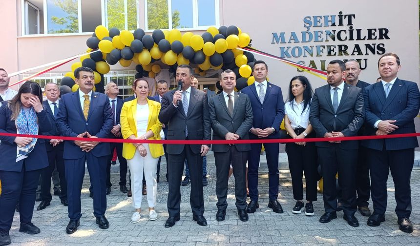 Kilimli'de Şehit Madencilerin Adını Yaşatacak Eser Hizmete Açıldı