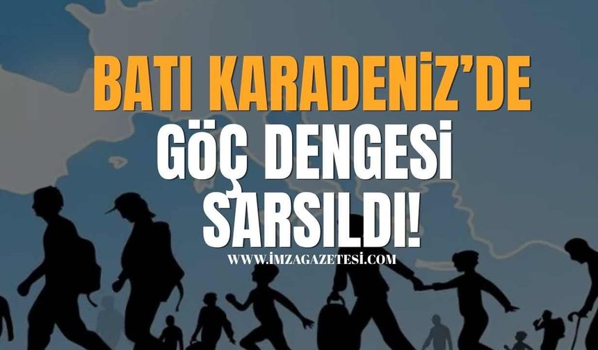 Batı Karadeniz’de Göç Dengesi Bozuldu!
