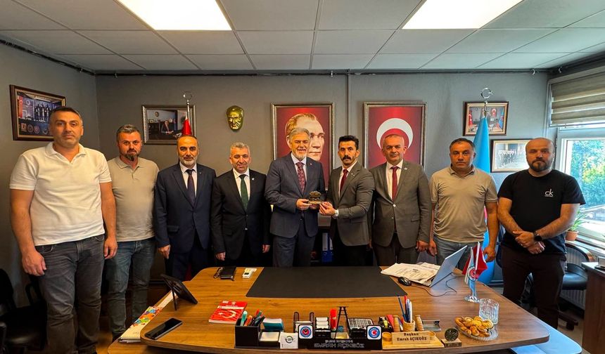 Yeniden Refah Partisi Heyetinden Maden-İş Sendikasına Çarpıcı Ziyaret