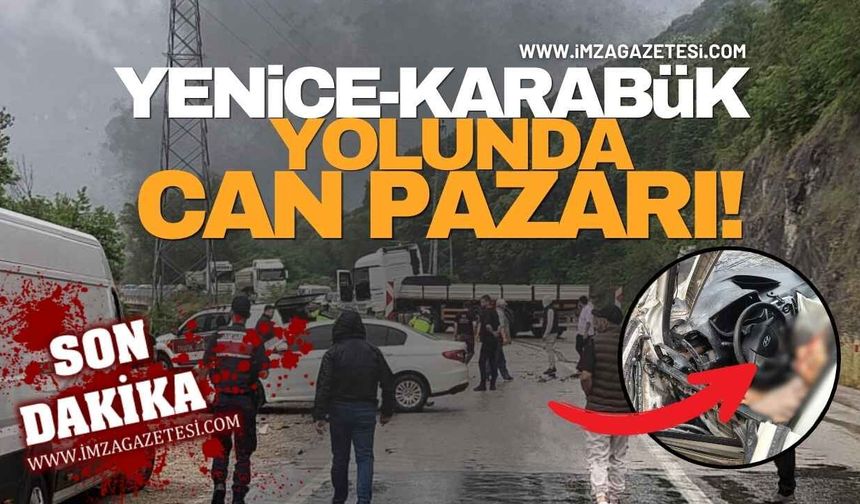 Yenice-Karabük Yolunda Can Pazarı!