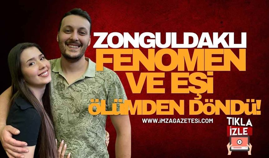 Zonguldaklı Fenomen Merve Kutlu ve Eşi Ölümden Döndü!
