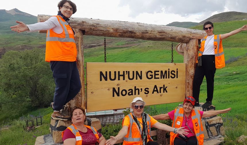 Zonguldaklı Kadınlar Ağrı Dağı’nın Eteğinde Tarih ve Doğa ile Buluştu