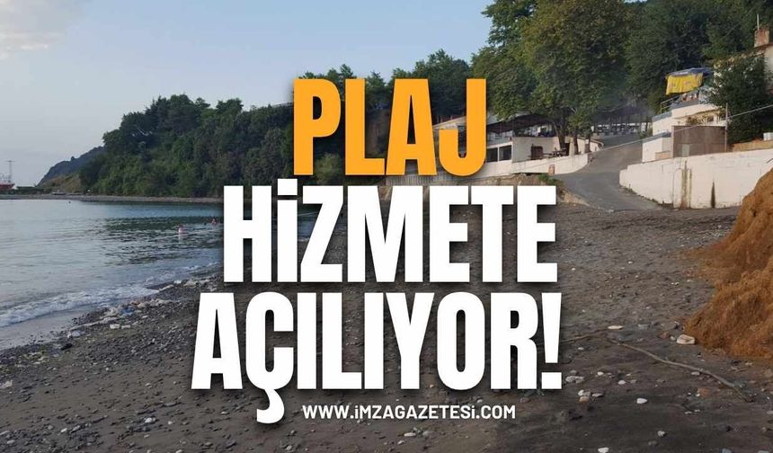 Alaplı Belediyesi Plajı Hizmete Açılıyor!