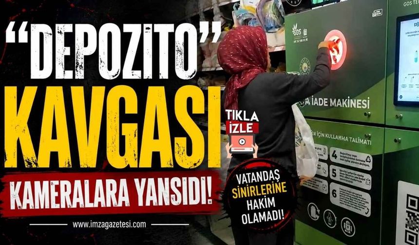 "Depozito" Kavgası Kameralara Yansıdı!