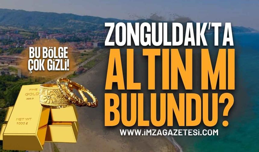 Filyos'ta Şok İddialar: Zonguldak'ta Altın Mı Bulundu?