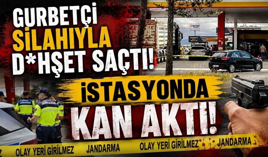 Gurbetçi Silahıyla D*hşet Saçtı! İstasyonda Kan Aktı!