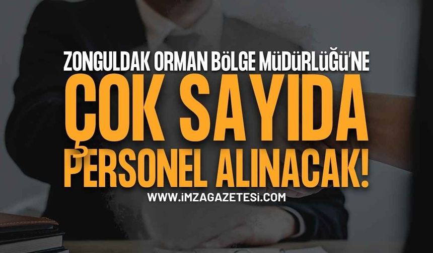 İŞKUR Üzerinden Zonguldak'a 121 Personel Alınacak! İşte Orman Bölge Müdürlüğü Başvuru Ekranı ve Kontenjanlar
