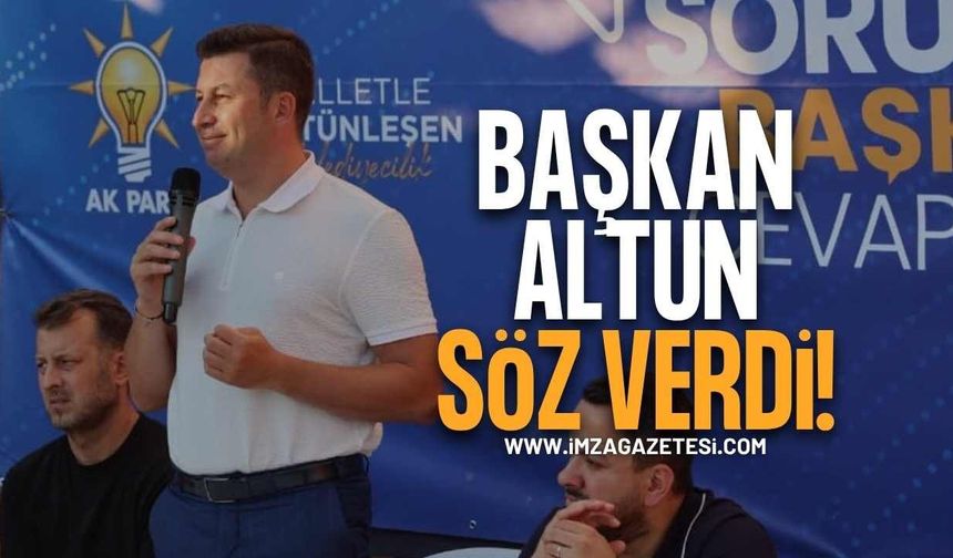 Vatandaş sordu Başkan söz verdi! Yıkılan lisenin yerine sosyal tesisler!
