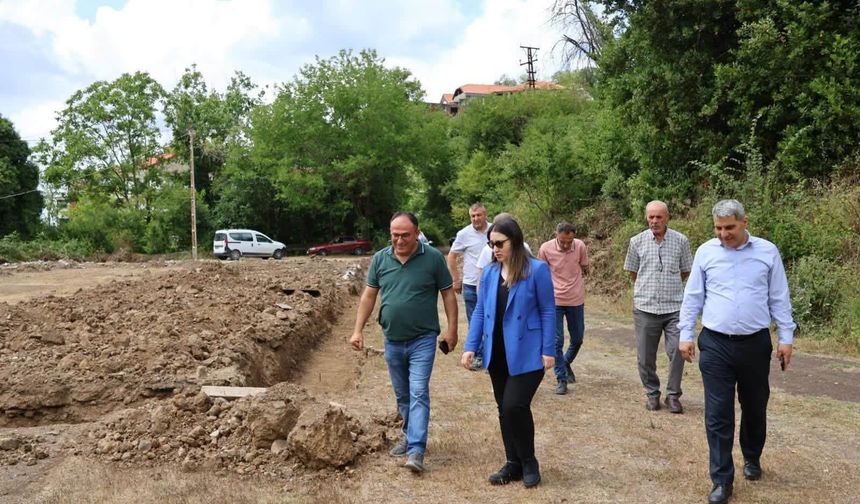 Kaymakam Demirer’den Türkali Köyüne Saha Ziyareti