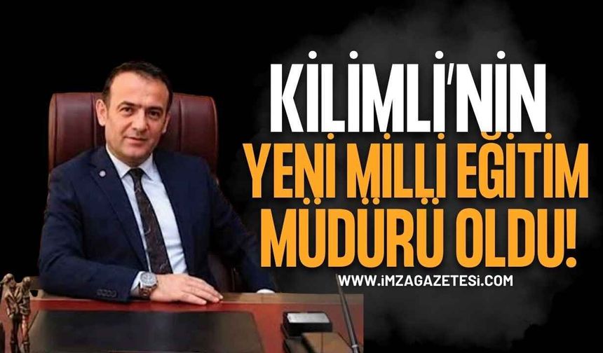 Kilimli Milli Eğitim Müdürü İsmail Aşkar Oldu!