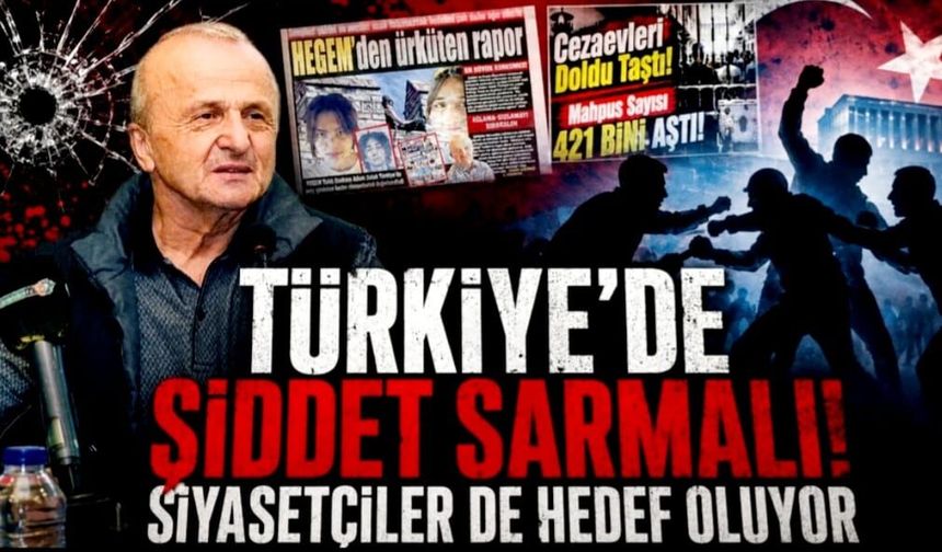 Şiddetin ne adresi var ne makamı ne de ünvanı! Şiddet siyaseti de vurdu!
