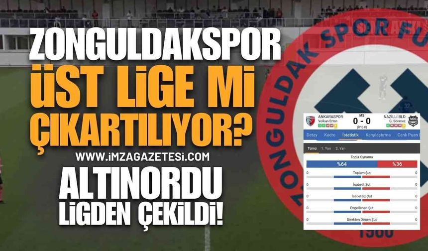Şike Mağduru Zonguldakspor Üst Lige Mi Çıkartılacak?