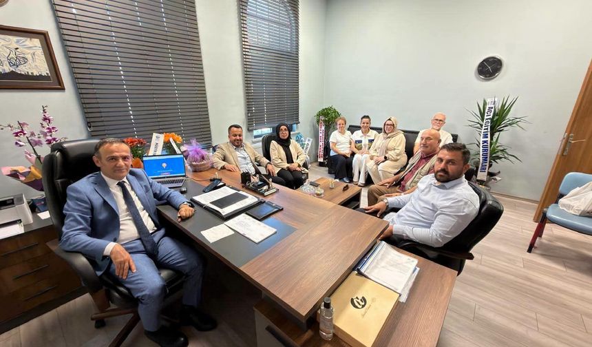 AK Parti Heyetinden İsmail Aşkar'a Tebrik