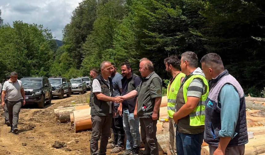 Yeşil Vatan İçin Teknik Çıkarma... Gökçebey Ormanlarında Geleceğe Yatırım