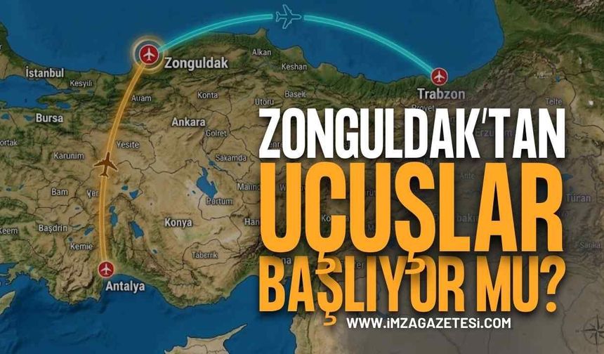 Zonguldak Havalimanı'nda İç Hat Heyecanı: Antalya ve Trabzon Uçuşları Başlıyor Mu?