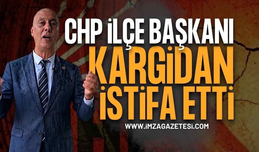 Zonguldak Kilimli İlçe Başkanı Erdinç Kargidan İstifa Etti