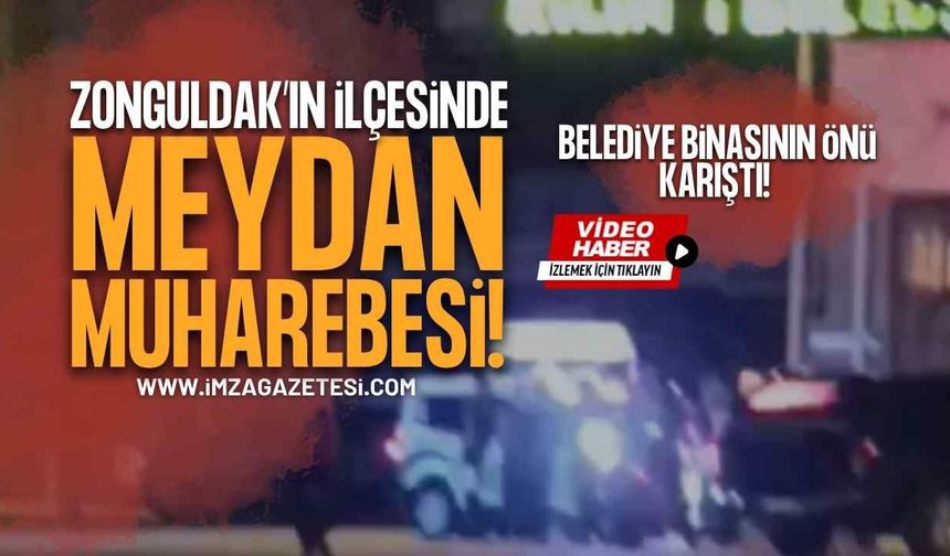 Zonguldak Kilimli'de İki Grup Arasında Meydan Muharebesi!
